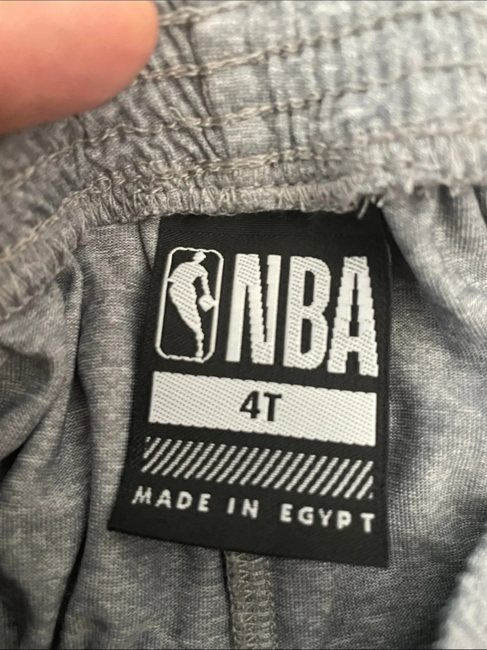 NBA Boys' Gray Two-Tone Short Matching Set - Gray
